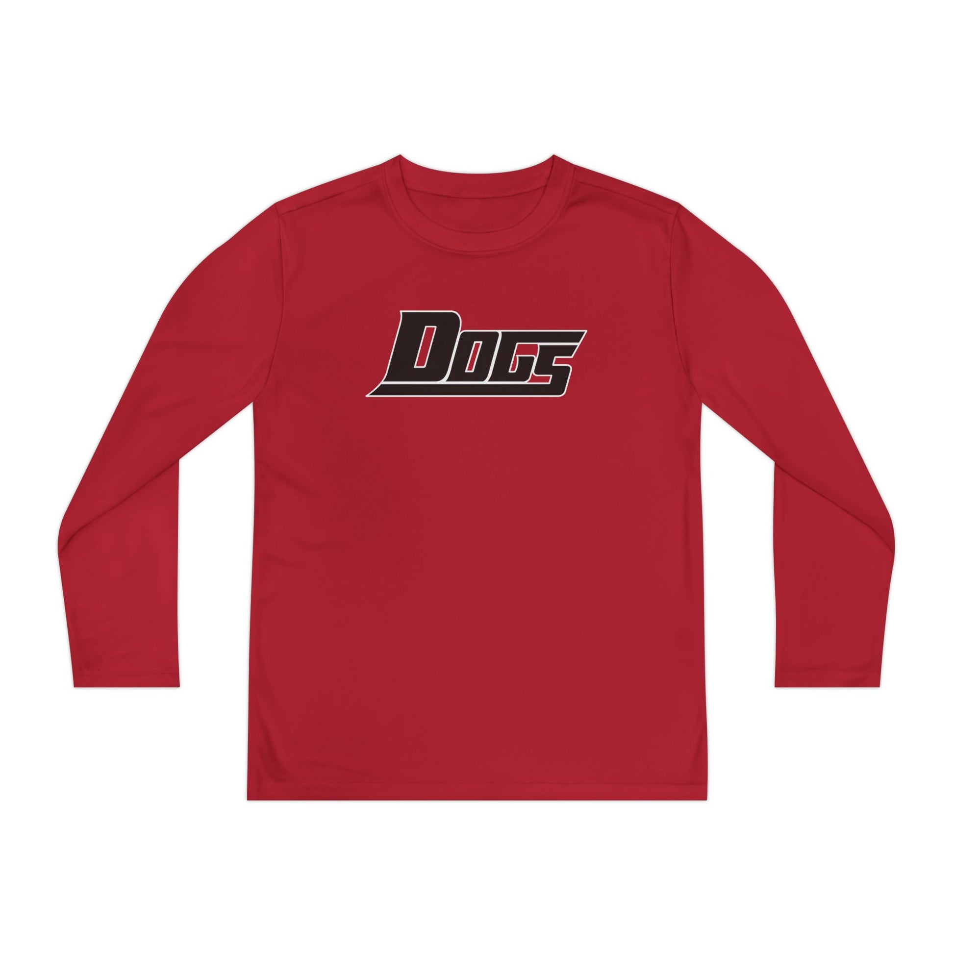 Dogs Moisture-Wicking Long Sleeve Shirt (Multiple Colors)- Youth