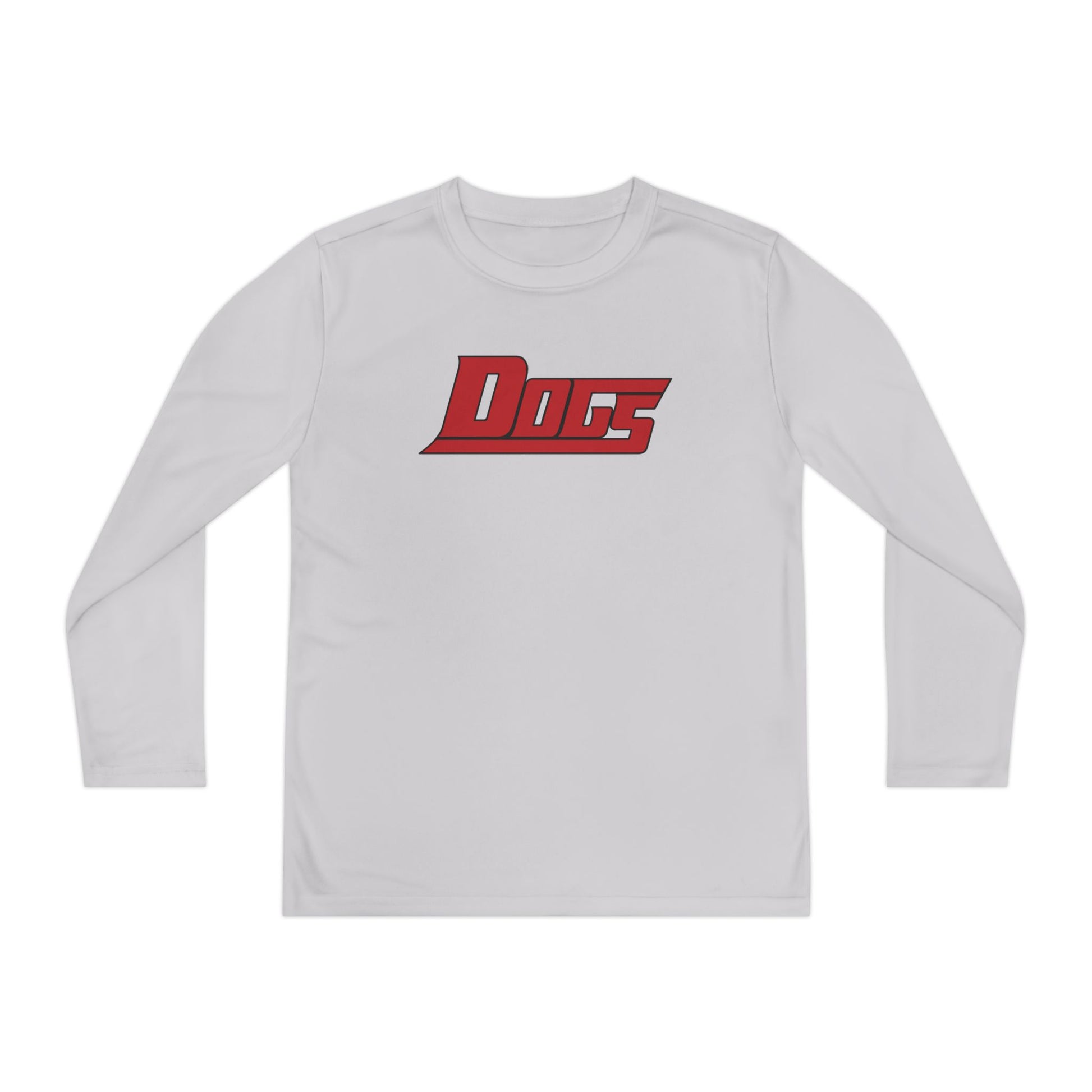 Dogs Moisture-Wicking Long Sleeve Shirt (Multiple Colors)- Youth