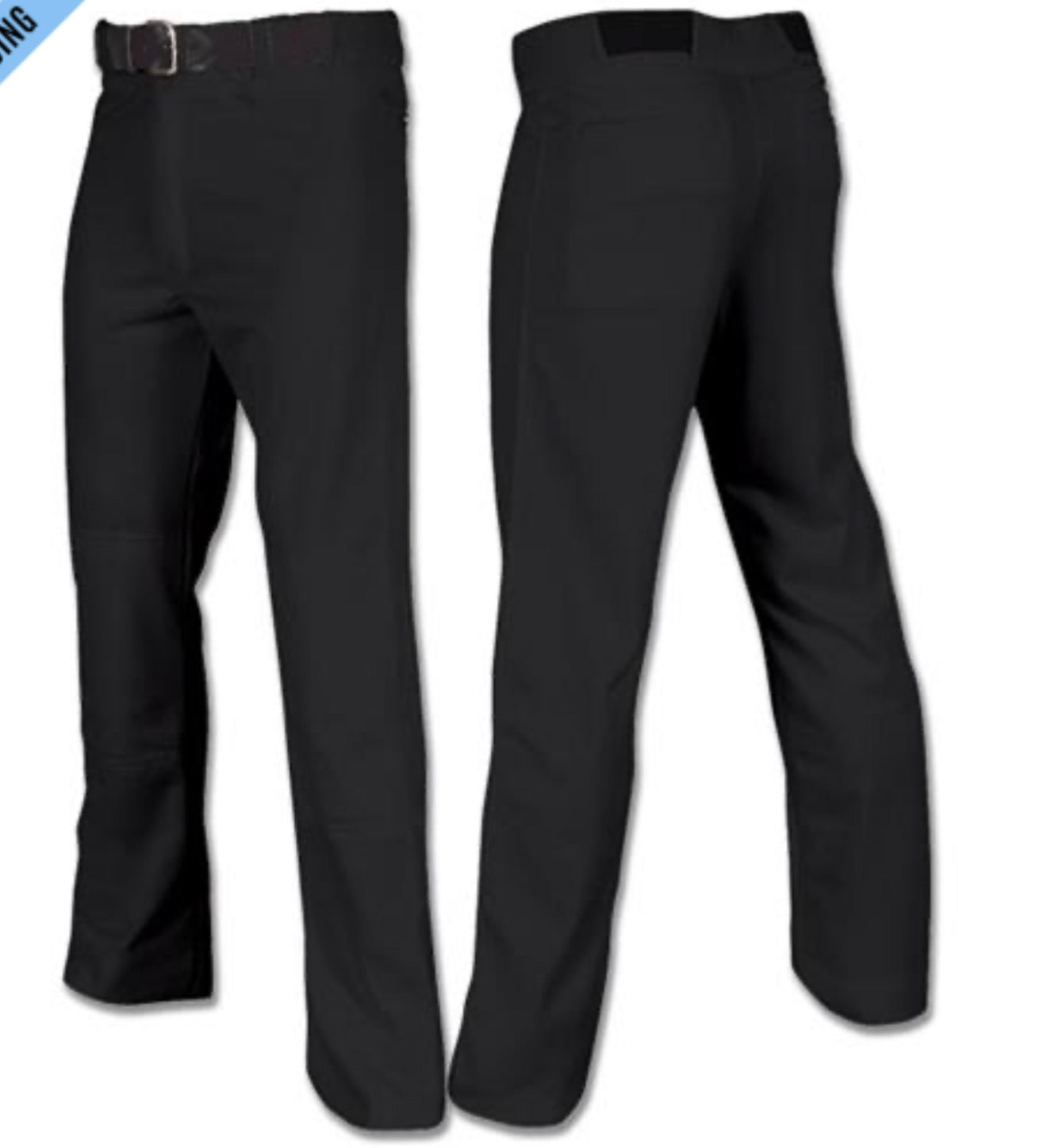 Black Game Pants- Knickers & Long Pants