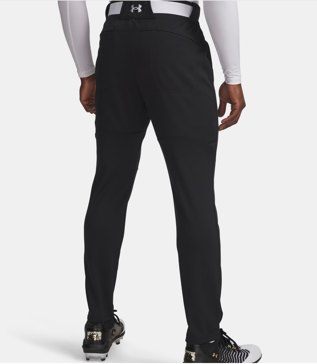 Under Armour Black Utility Pro Uniform Pants - Long Tapered