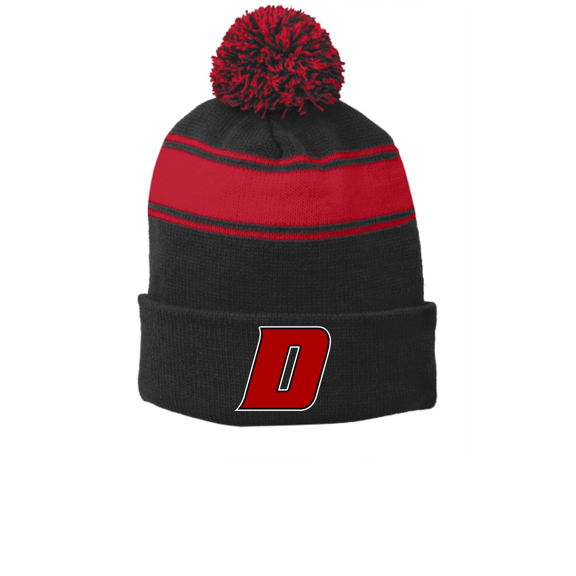 Black/Tr Red - FRONT