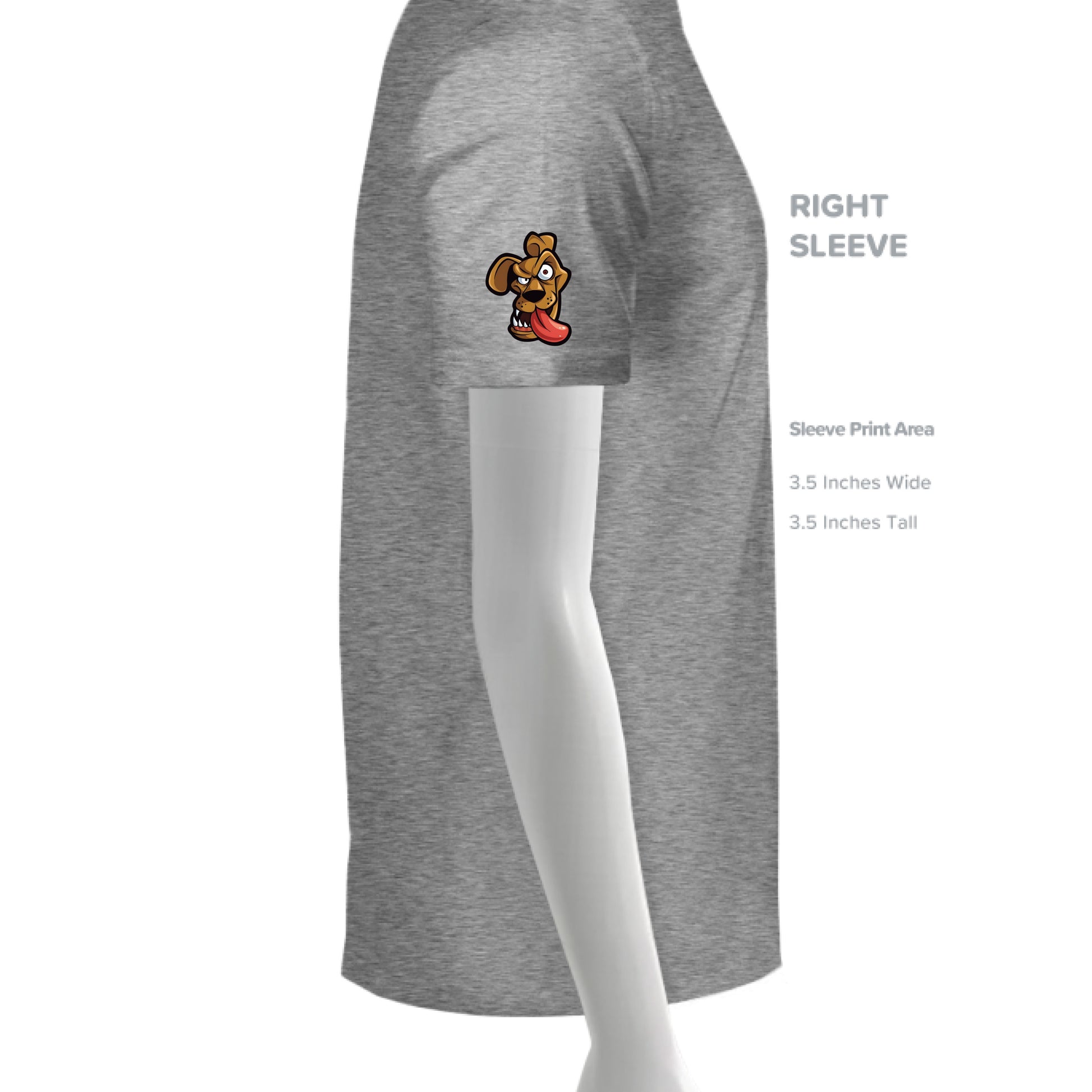 GRAPHITE HEATHER - SLEEVE_RIGHT